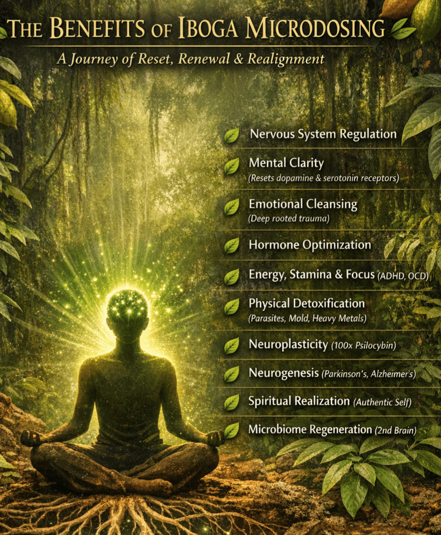 The Benefits of Microdosing Ibogaine